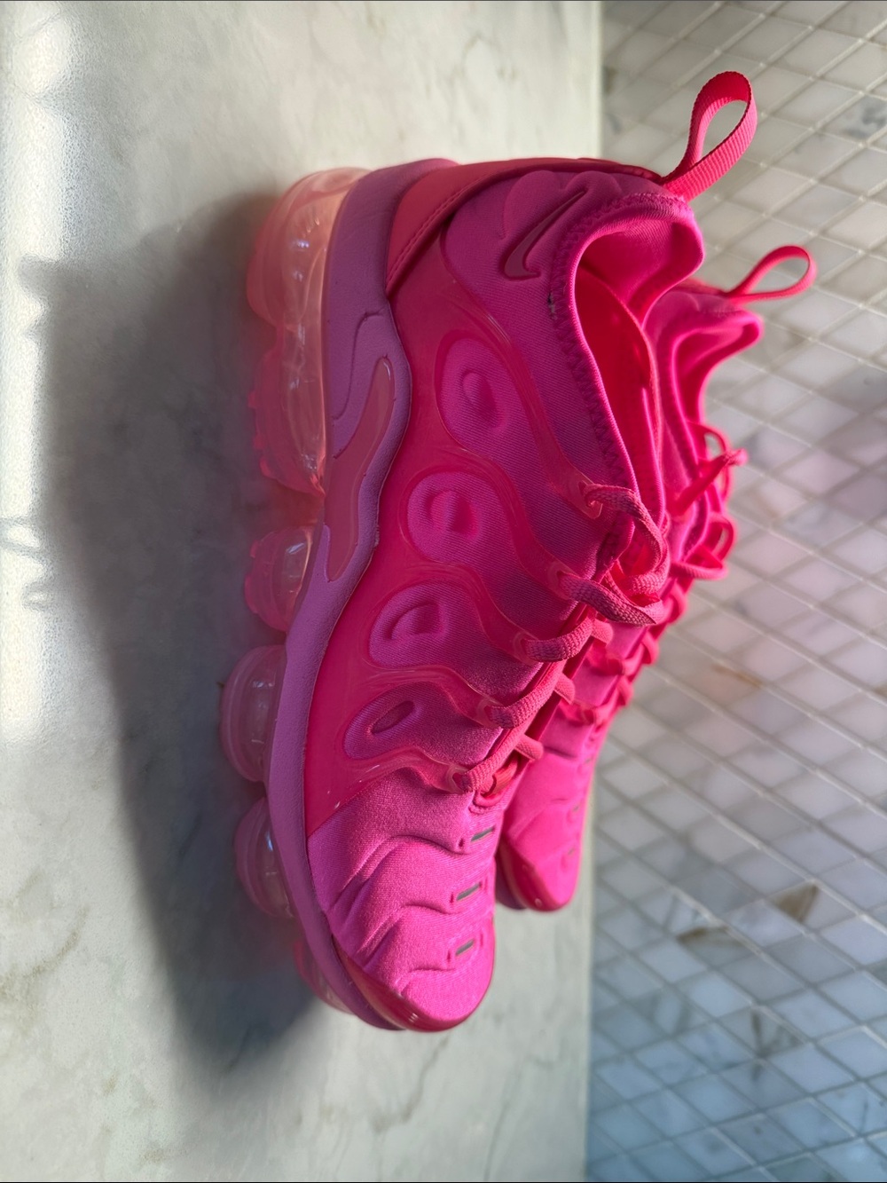 Nike Pink Women's Air Bubble Sneakers